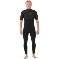 Hommes E-Bomb 2/2mm Zip Free Manches Courtes Combinaison N&eacute;opr&egrave;ne